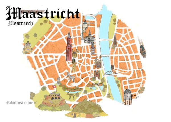 Plattegrond Maastricht