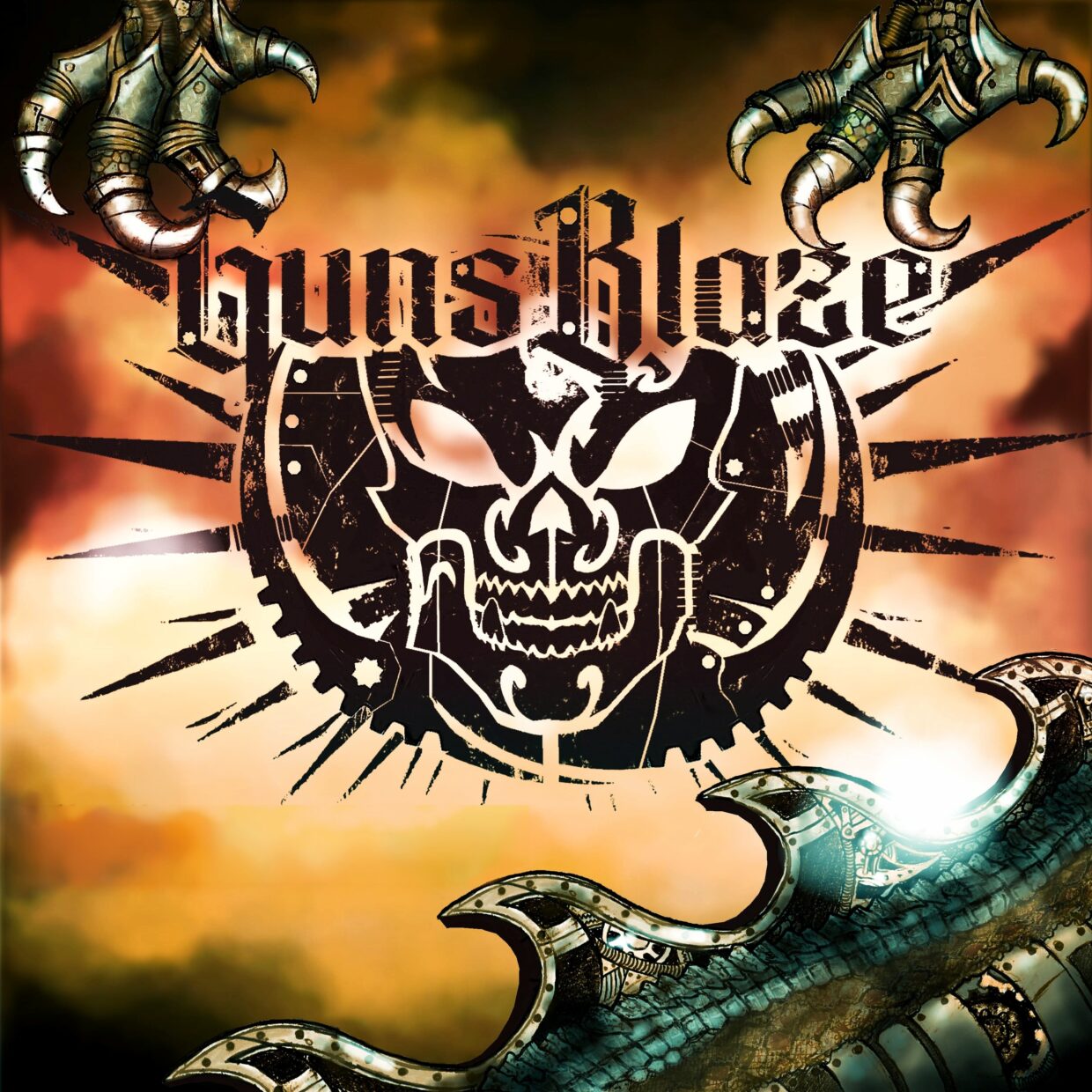 Album cover for GunsBlaze